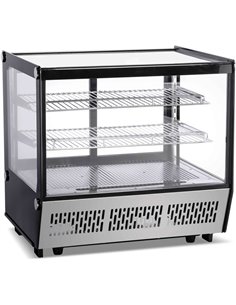 Display Merchandiser Fridge 120 litres 2 shelves Black | Stalwart DA- CW120B