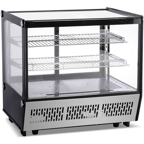 Display Merchandiser Fridge 120 litres 2 shelves Black | Stalwart DA- CW120B