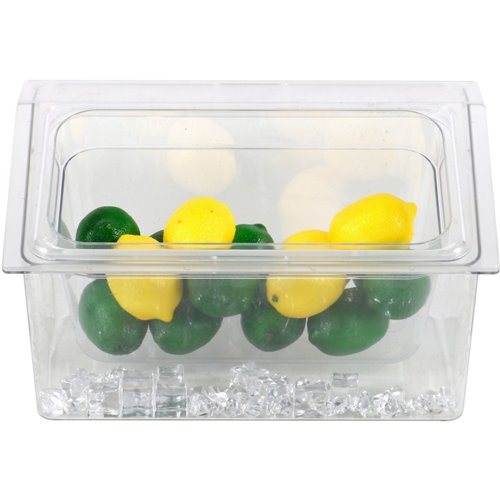 Chilled Condiment Holder including 1xGN1/3-150mm container with lid Plastic | Stalwart DA- CHP04BD