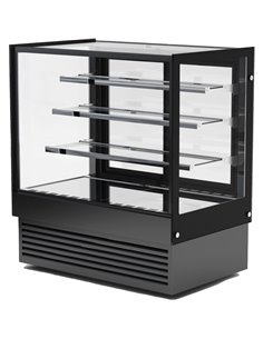 Display Merchandiser Fridge 370 litres 3 shelves Black | Stalwart DA- HL900B3BLACK