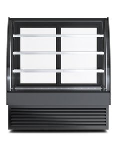 Display Merchandiser Fridge Curved Front 400 litres 3 shelves Black | Stalwart DA- HL1200S3BLACK 2