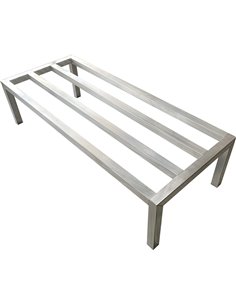 Commercial Aluminium Dunnage Rack 1219x508x305mm 750kg loading | Stalwart DA- DR12230