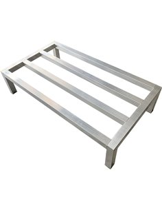 Commercial Aluminium Dunnage Rack 915x508x203mm 750kg loading | Stalwart DA- DR91520