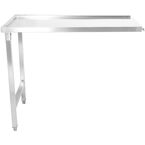 Unloading table Left side 600x650x850mm No bottom shelf No splashback Stainless steel | Stalwart DA- SWT6065R