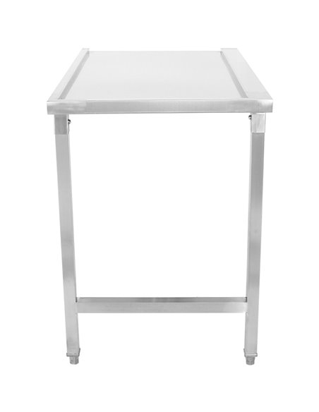 Unloading table Right side 1100x650x850mm No bottom shelf No splashback Stainless steel | Stalwart DA- SWT11065L