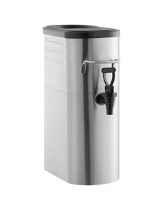 Commercial Stainless Steel Hot &amp Cold Beverage Dispenser 11.5 litres | Stalwart DA- CFTD3GS