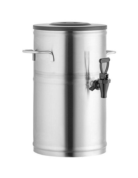 Commercial Stainless Steel Hot &amp Cold Beverage Dispenser 7.5 litres  | Stalwart DA- CFTD2GR