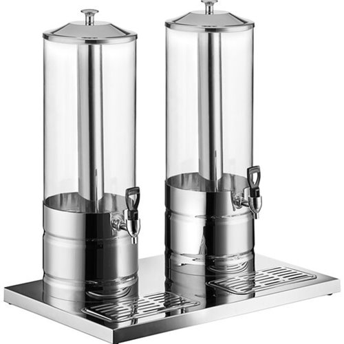 Commercial Juice Dispenser 8+8 litres | Stalwart DA- CFJDI2