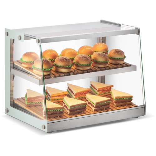 Commercial Countertop Display Cabinet 100 Litres Stainless steel | Stalwart DA- ZW100X