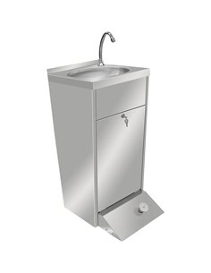 Commercial Hand Wash Sink Cabinet Stainless steel Pedal control | Stalwart DA- VHWR445