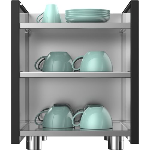 Commercial 3 Shelf Cup Warmer | Stalwart DA- BTBW02