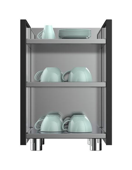 Commercial 3 Shelf Cup Warmer | Stalwart DA- BTBW01
