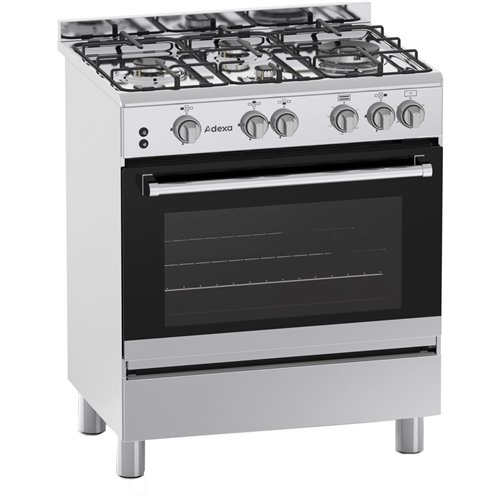 Professional Gas range Oven 4.7kW with 4 burners 8.6kW | Stalwart DA- C74ND