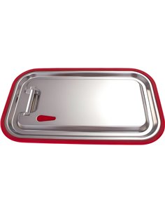 Stainless steel &amp Silicone Sealing Gastronorm Container Lid GN1/1 | Stalwart DA- 811LS