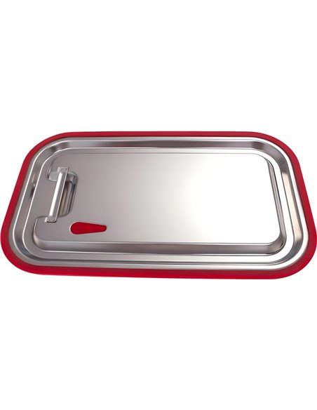 Stainless steel &amp Silicone Sealing Gastronorm Container Lid GN1/1 | Stalwart DA- 811LS