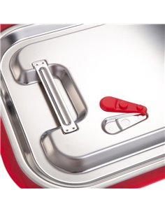 Stainless steel &amp Silicone Sealing Gastronorm Container Lid GN1/1 | Stalwart DA- 811LS 2