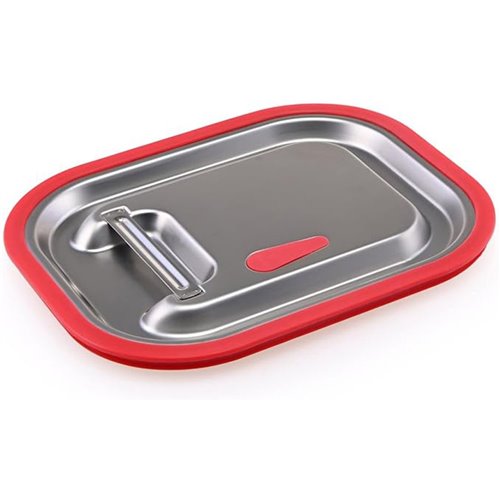 Stainless steel &amp Silicone Sealing Gastronorm Container Lid GN1/2 | Stalwart DA- 812LS