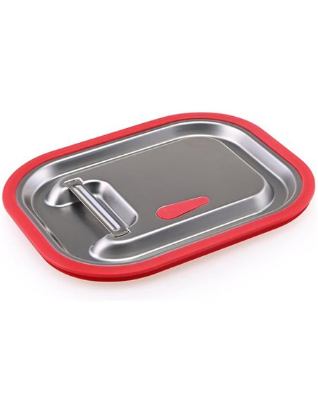 Stainless steel &amp Silicone Sealing Gastronorm Container Lid GN1/2 | Stalwart DA- 812LS