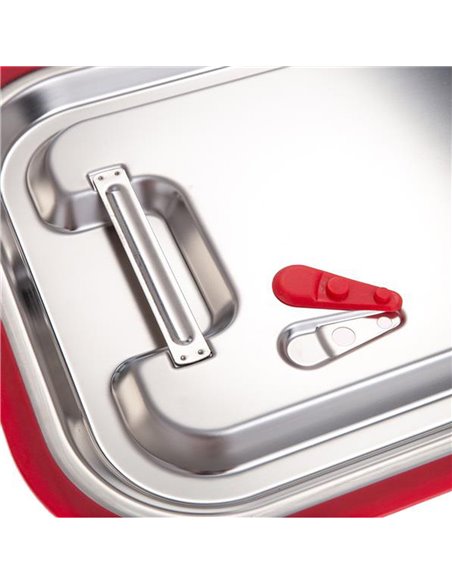 Stainless steel &amp Silicone Sealing Gastronorm Container Lid GN1/4 | Stalwart DA- 814LS