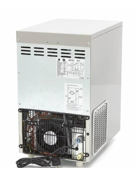 Stalwart Maxima Commercial Ice Machine 24kg Output - Bullet Cubes - Air Cooled