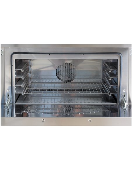 Professional Electric range Electric oven &amp open base 6 plates 15.6kW+3kW | Stalwart DA-Hotmax 700 ER732