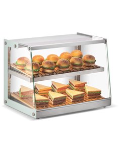 Commercial Countertop Display Cabinet 150 Litres Stainless steel | Stalwart DA-ZW150XSS 2