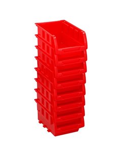 8pcs Small Half Bulk Bin Storage Organiser | Stalwart DA-WK0800