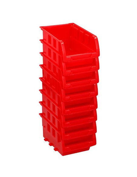 8pcs Small Half Bulk Bin Storage Organiser | Stalwart DA-WK0800