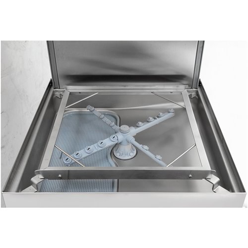 Pass Through Dishwasher 1080 plates Per hour, Rinse aid pump, Detergent pump 400V | DA-EMP1000