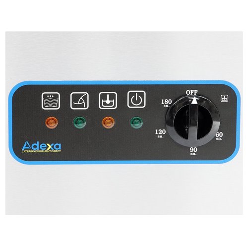 Pass Through Dishwasher 1080 plates Per hour, Rinse aid pump, Detergent pump 400V | DA-EMP1000
