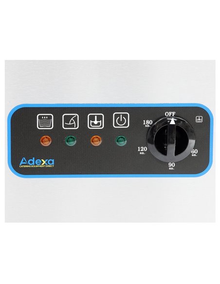 Pass Through Dishwasher 1080 plates Per hour, Rinse aid pump, Detergent pump 400V | DA-EMP1000
