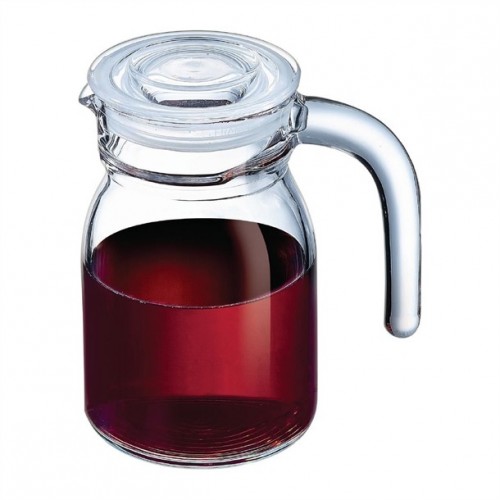 Arcoroc Spring Jugs with Glass Lid...