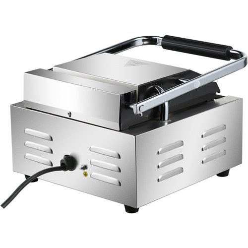 Heavy Duty Panini Contact grill Ribbed 1.8kW | Stalwart DA-HEG811