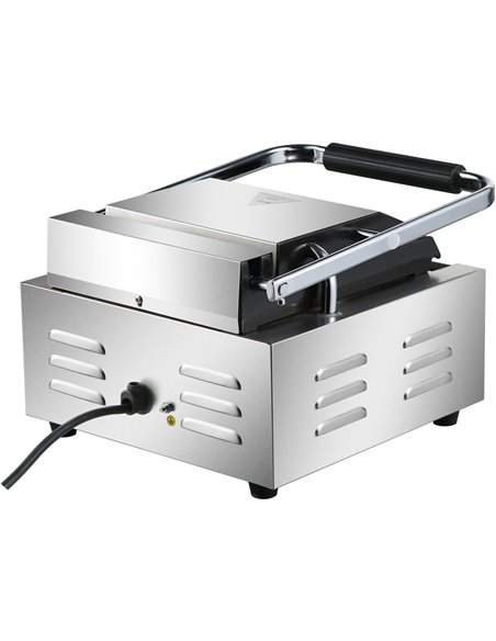 Heavy Duty Panini Contact grill Ribbed 1.8kW | Stalwart DA-HEG811