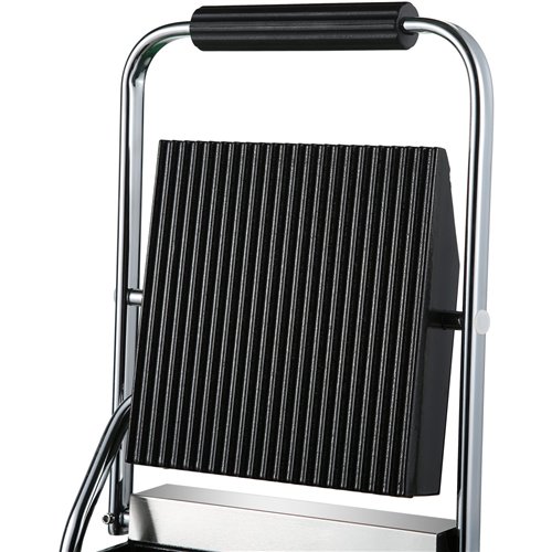 Heavy Duty Panini Contact grill Ribbed/Smooth 1.8kW | Stalwart DA-HEG811A