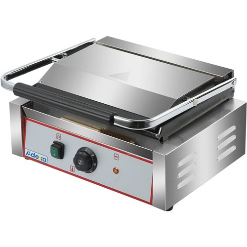 Heavy Duty Large Panini Contact grill Ribbed/Smooth 2.2kW | Stalwart DA-HEG811EA