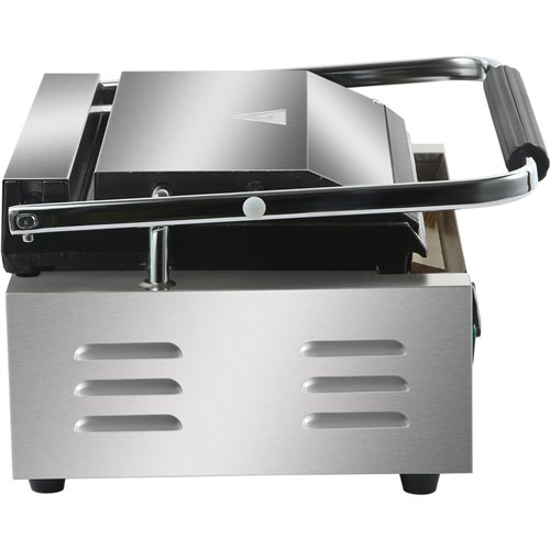 Heavy Duty Large Panini Contact grill Ribbed/Smooth 2.2kW | Stalwart DA-HEG811EA