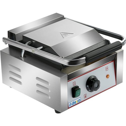 Heavy Duty Panini Contact grill Smooth 1.8kW | Stalwart DA-HEG811B