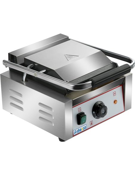 Heavy Duty Panini Contact grill Smooth 1.8kW | Stalwart DA-HEG811B