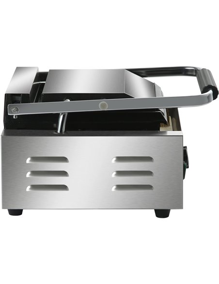Heavy Duty Panini Contact grill Smooth 1.8kW | Stalwart DA-HEG811B
