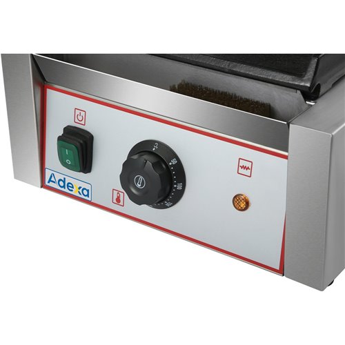 Heavy Duty Panini Contact grill Smooth 1.8kW | Stalwart DA-HEG811B