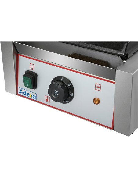 Heavy Duty Panini Contact grill Smooth 1.8kW | Stalwart DA-HEG811B