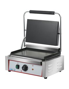 Heavy Duty Large Panini Contact grill Smooth 2.2kW | Stalwart DA-HEG811EB