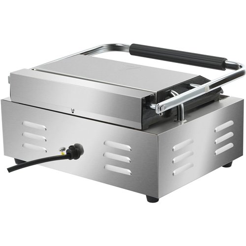 Heavy Duty Large Panini Contact grill Smooth 2.2kW | Stalwart DA-HEG811EB