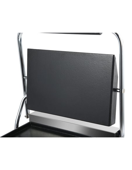 Heavy Duty Large Panini Contact grill Smooth 2.2kW | Stalwart DA-HEG811EB