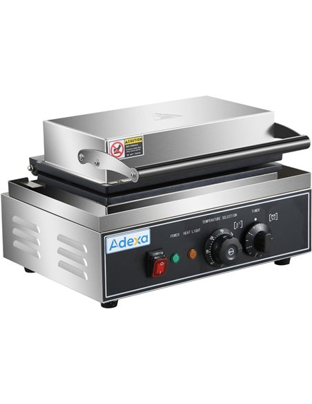 Commercial Sandwich grill 1.55kW | Stalwart DA-HX113