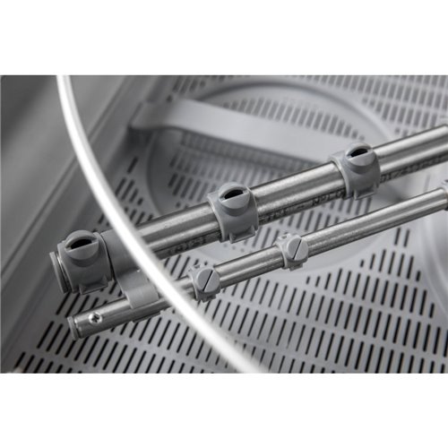 Prodis T1215 Heavy Duty 500mm Basket Hood Dishwasher, Gravity Drain, Three Phase