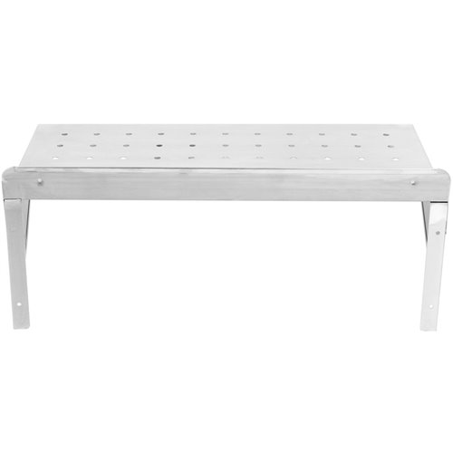 Wall Shelf Perforated 1 tier Stainless steel 800x350x254mm | Stalwart DA-WSW35080P