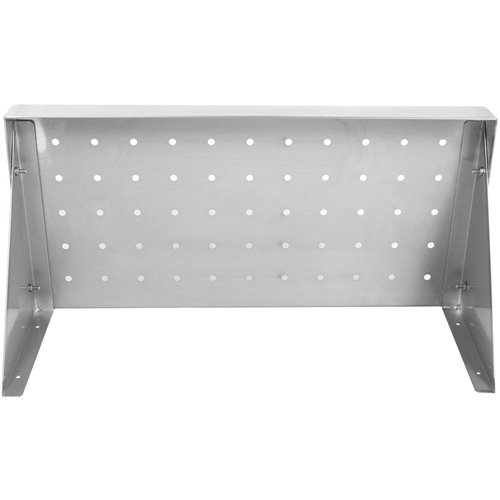 Wall Shelf Perforated 1 tier Stainless steel 800x350x254mm | Stalwart DA-WSW35080P