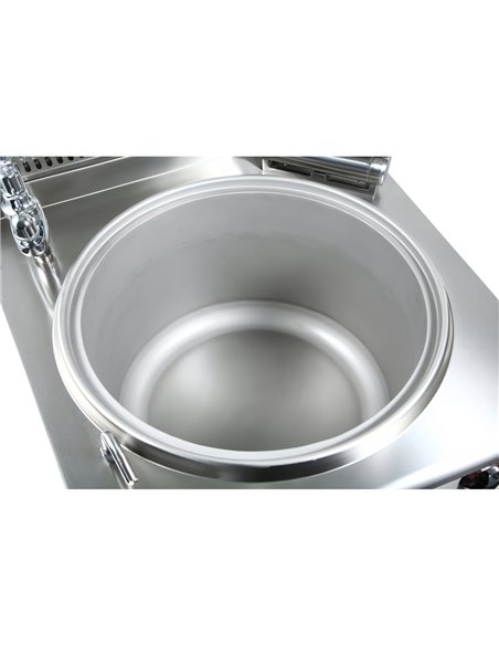 Professional Electric Boiling pan 150 litre 24kW | Stalwart DA-HEK150
